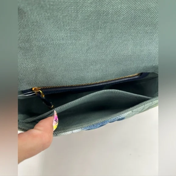 🔥RARE🔥Dior Caro Denim Chain Bag - Picture 9 of 11